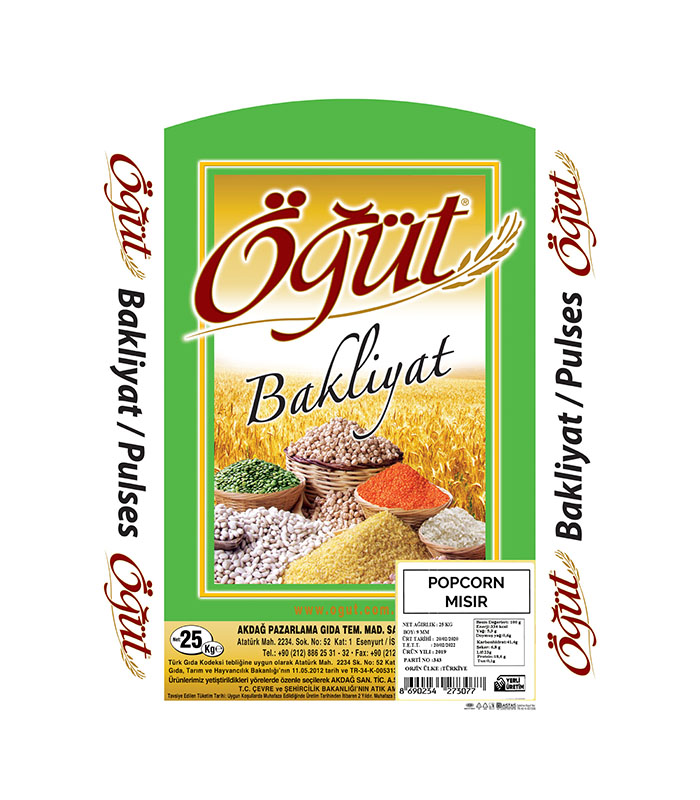 Popcorn Mısır (25kg) Öğüt Popcorn Mısır (25kg) - Görsel 1