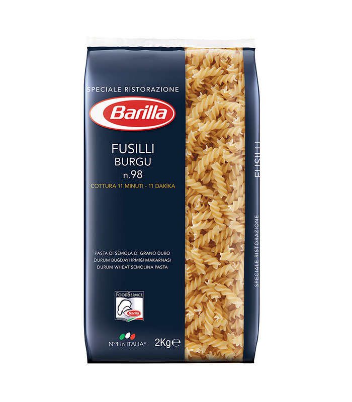 Barilla Fusilli (2000gr) (5adet) Barilla Fusilli Makarna (Burgu) (2000gr) (5adet) - Görsel 1