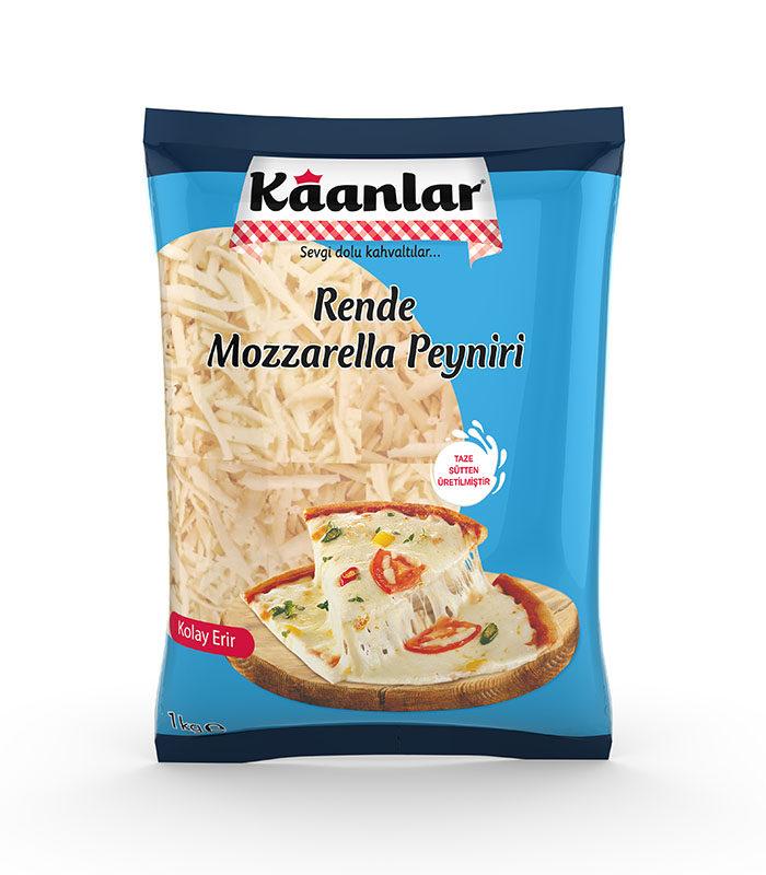 Kaanlar Mozarella Rende Peynir (1000gr) Kaanlar Mozzarella Rende Peynir (1000gr) - Görsel 1