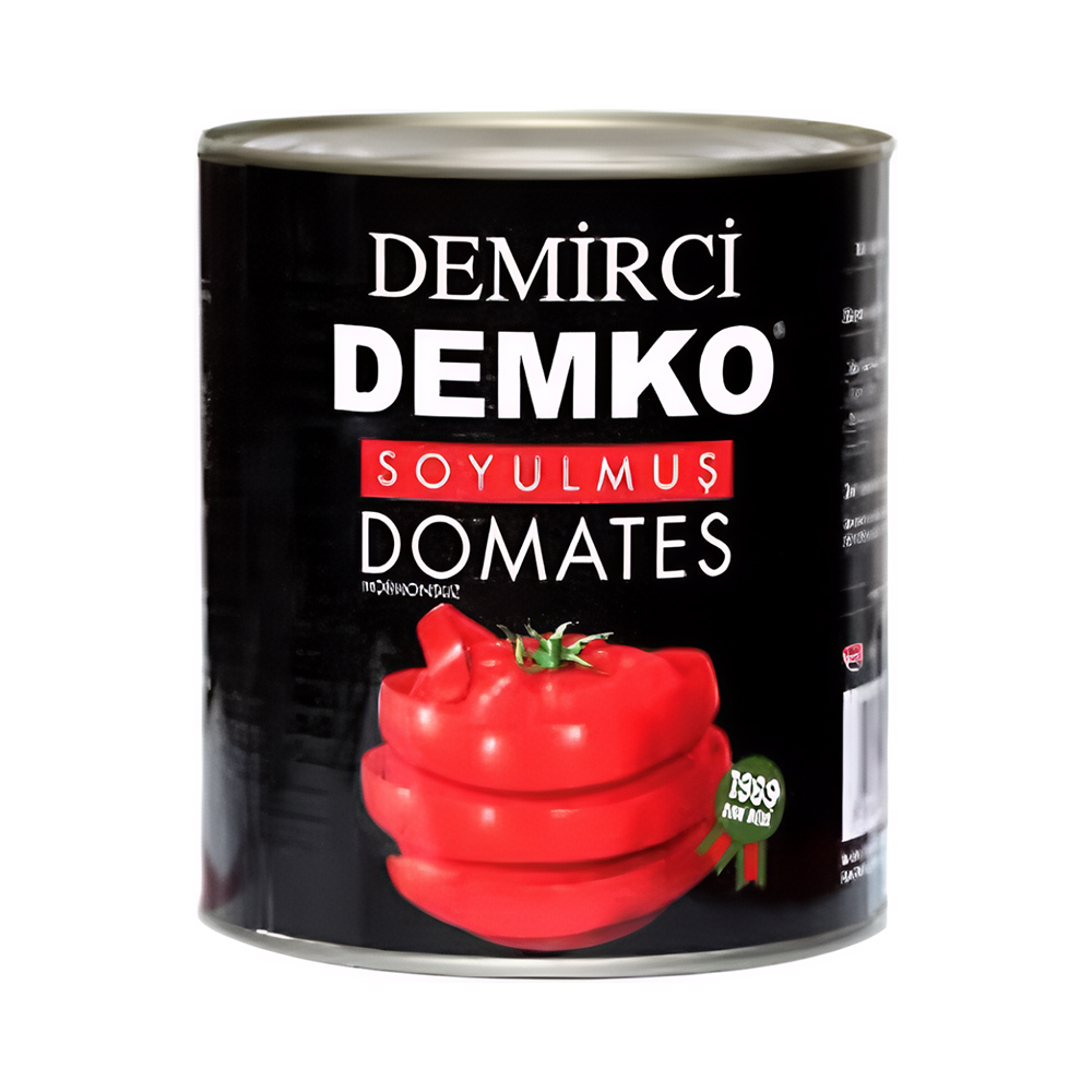 Demko Soyulmuş Domates (3kg) Demko Soyulmuş Domates (3kg) - Görsel 1