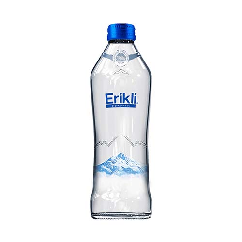 Erikli Cam Şişe Su (330cc) (12adet)