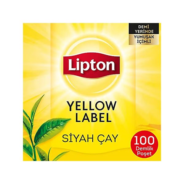 Lipton Yellow Label Demlik Poşet Çay (3,2gr) (100adet) (16paket)