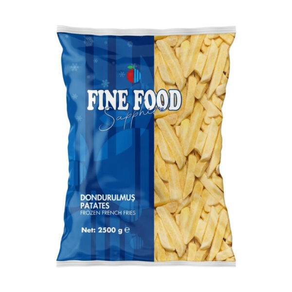 Fine Food Safir Dondurulmuş Patates (9x18) (2,5kg) (6adet)