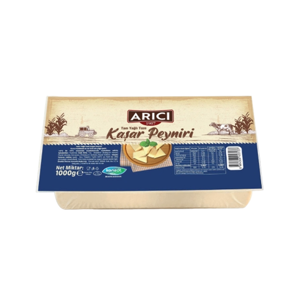 Arıcı Kaşar Peyniri (1kg) Arıcı Kaşar Peyniri (1kg) - Görsel 1