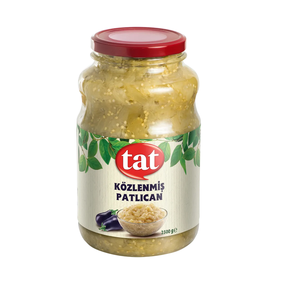 Tat Közlenmiş Patlıcan (2500gr) Tat Közlenmiş Patlıcan (2500gr) (3adet) - Görsel 1