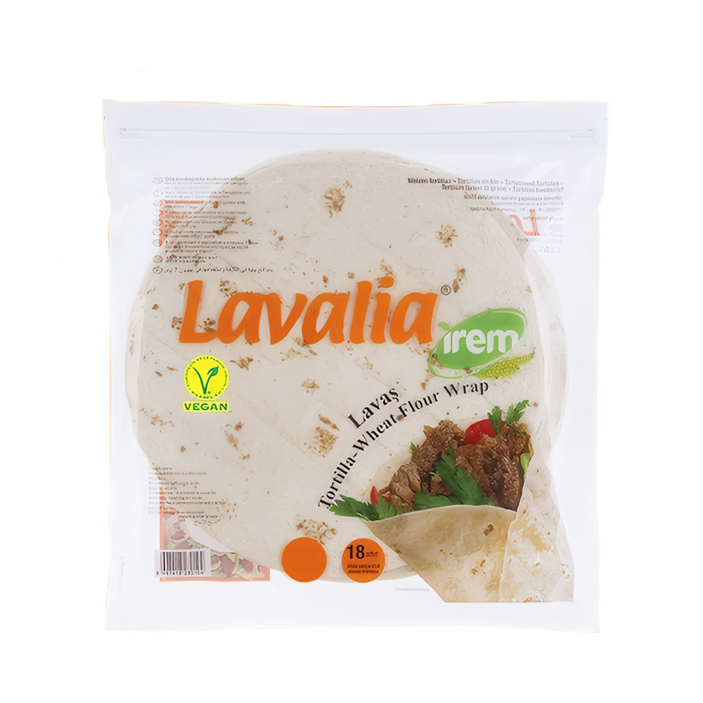 Lavalia Tortilla Ekmeği (30cm) (18adet) (6paket) Lavalia Tortilla Ekmeği (30cm) (18adet) (6paket) - Görsel 1